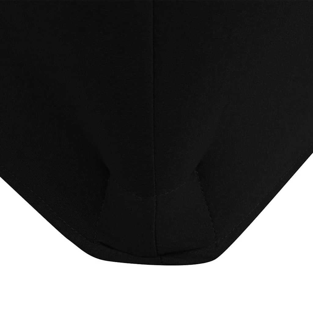 Vidaxl Cover tavolo allungamento nero 120x60.5x74 cm 2 m