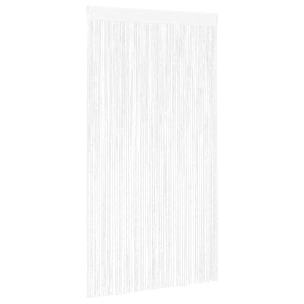 Cortinas de alambre de Vidaxl 2 pcs 100x250 cm blanco