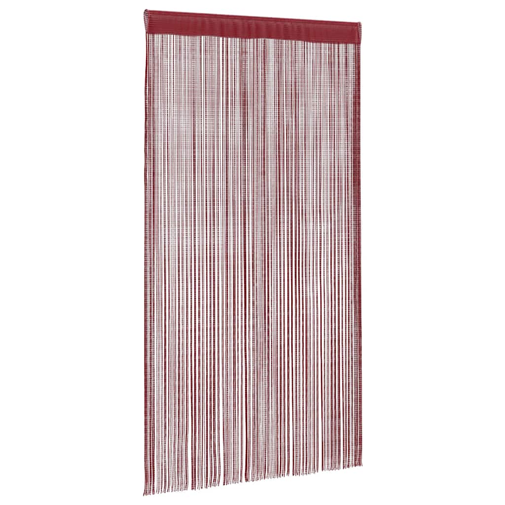 Tende a filo Vidaxl 140x250 cm Vino rosso 2 pezzi