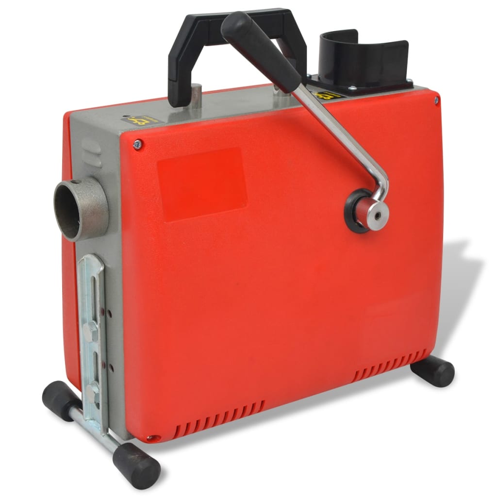 Máquina de limpieza de tuberías Vidaxl 250 W 15 m x 16 mm 4.5 m x 9.5 mm