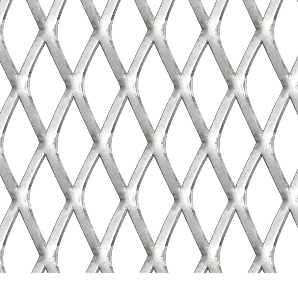 Vidaxl draadhek 50x50 cm 45x20x4 mm roestvrij staal