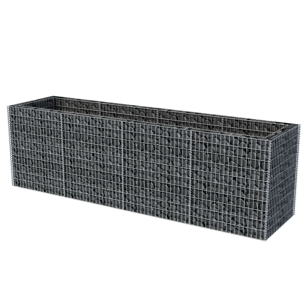 Vidaxl Gabion Fiorter ha raccolto acciaio 360x90x100 cm