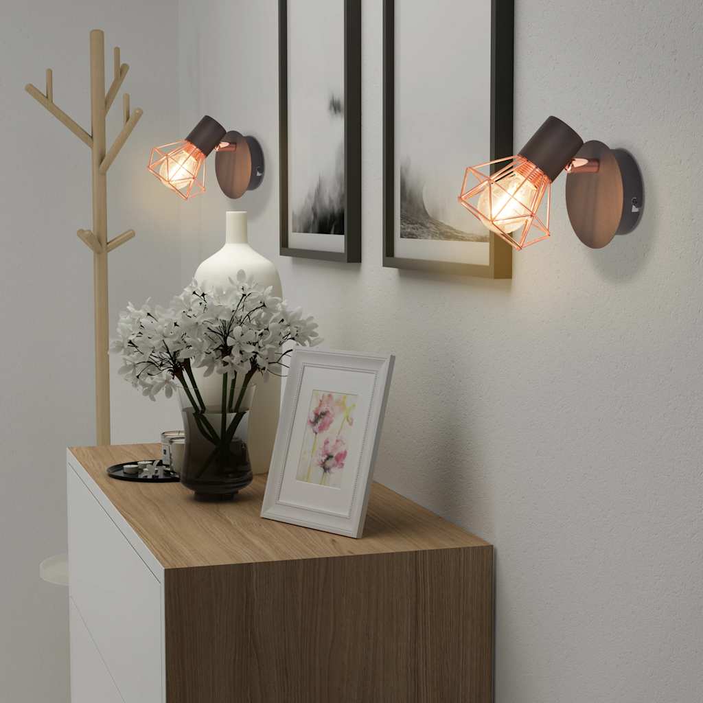 Lampade a parete Vidaxl 2 ST con LED 8 W