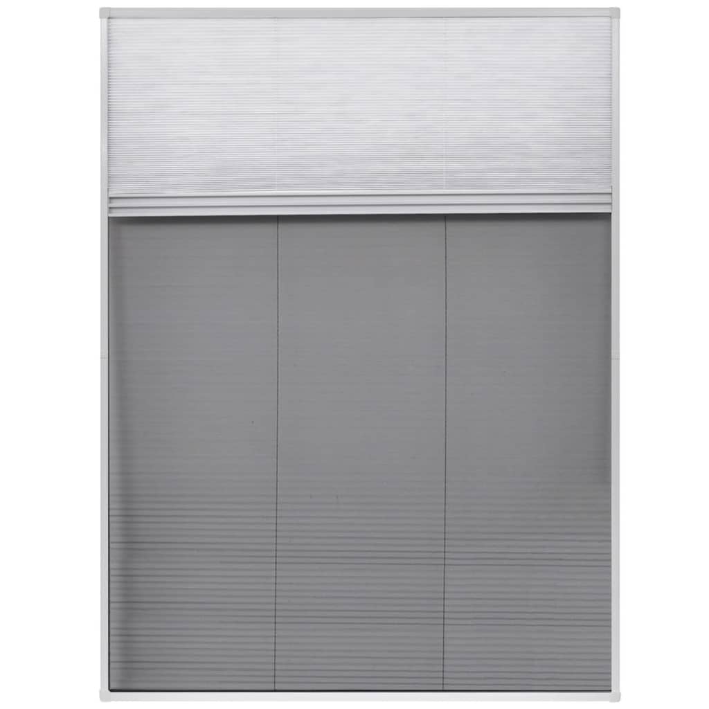 Vidaxl Raamhor Plissé con malversación de aluminio 60x80 cm