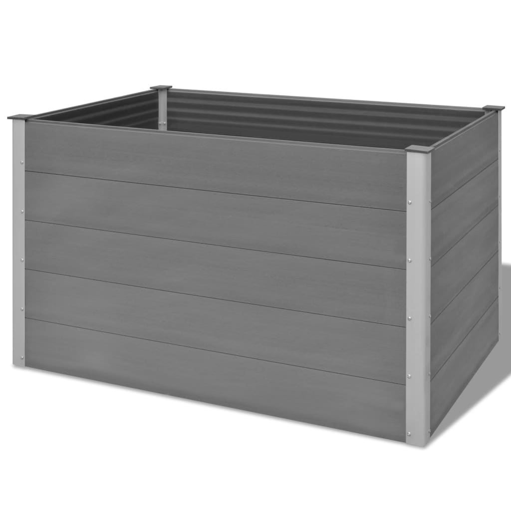 Vidaxl fioriera raccolta 150x100x91 cm HKC Grey