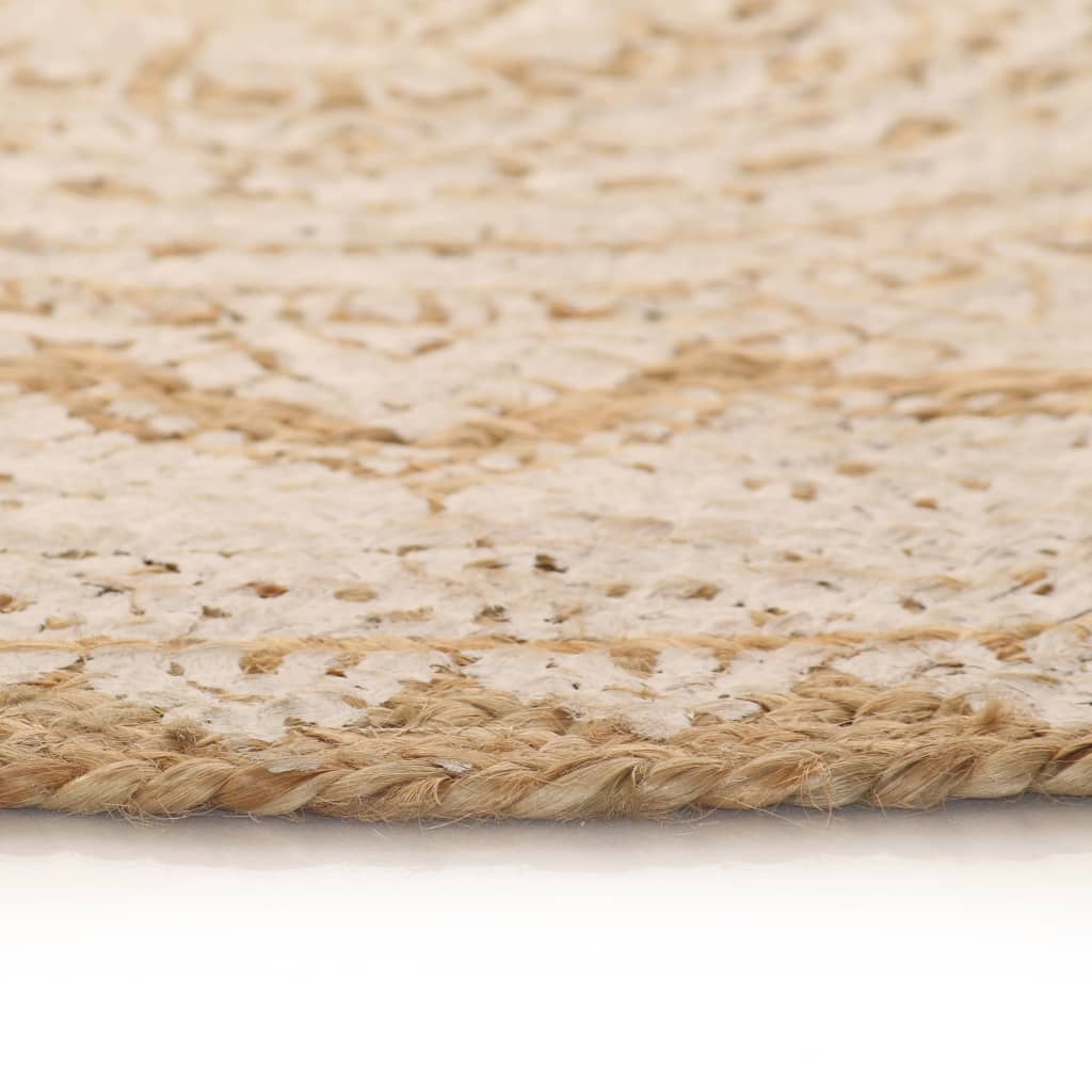 Tappeto Vidaxl con stampa di circa 120 cm intrecciata