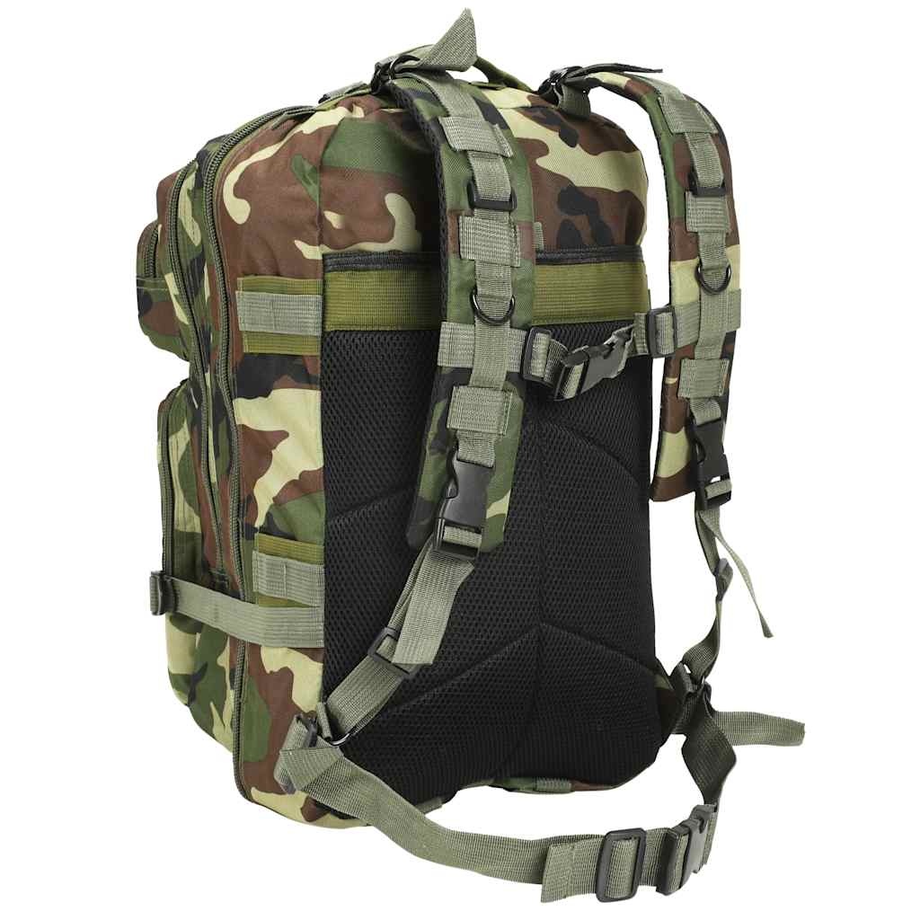 Vidaxl Backpack Army Style 50 L mimetica