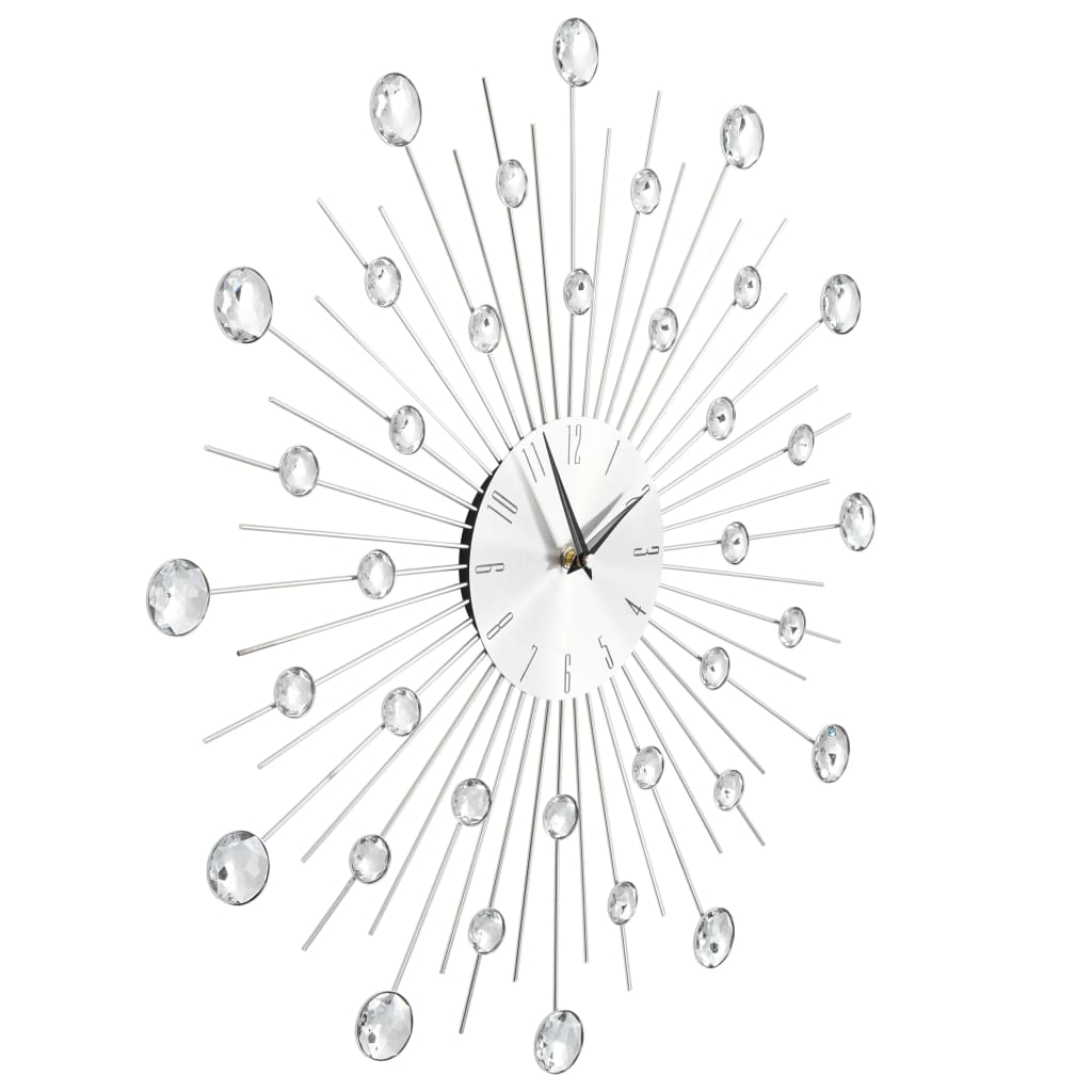 Reloj de pared Vidaxl con mecanismo de cuarzo de 50 cm Diseño moderno