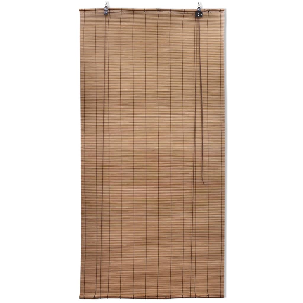 Vidaxl Roller Blind 150x160 cm Bamboo Brown