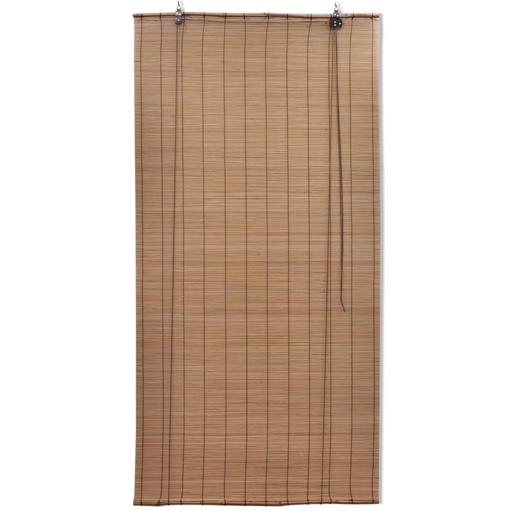 Vidaxl rullo cieco 80x220 cm Bamboo marrone