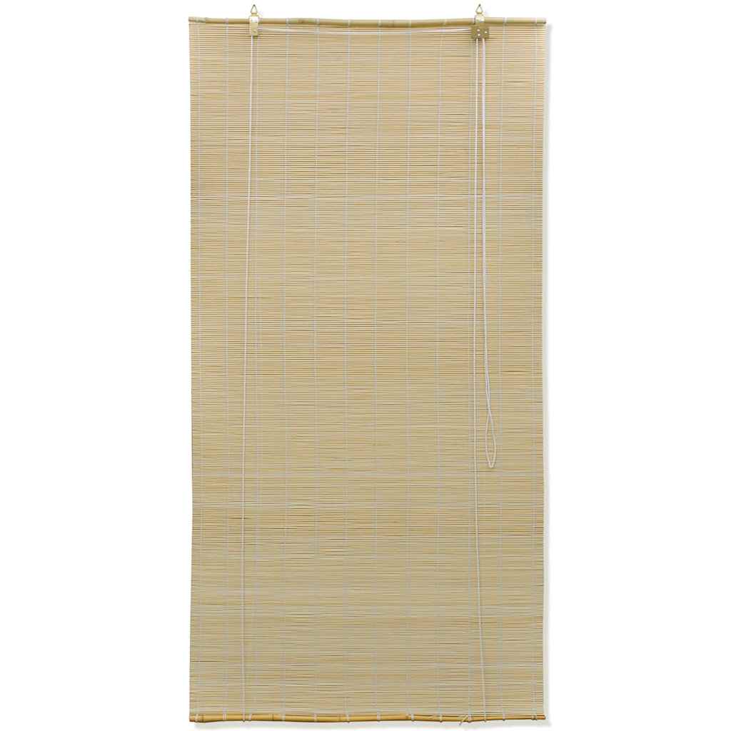 Vidaxl Roller Blind 150x160 cm Bamboo Natural