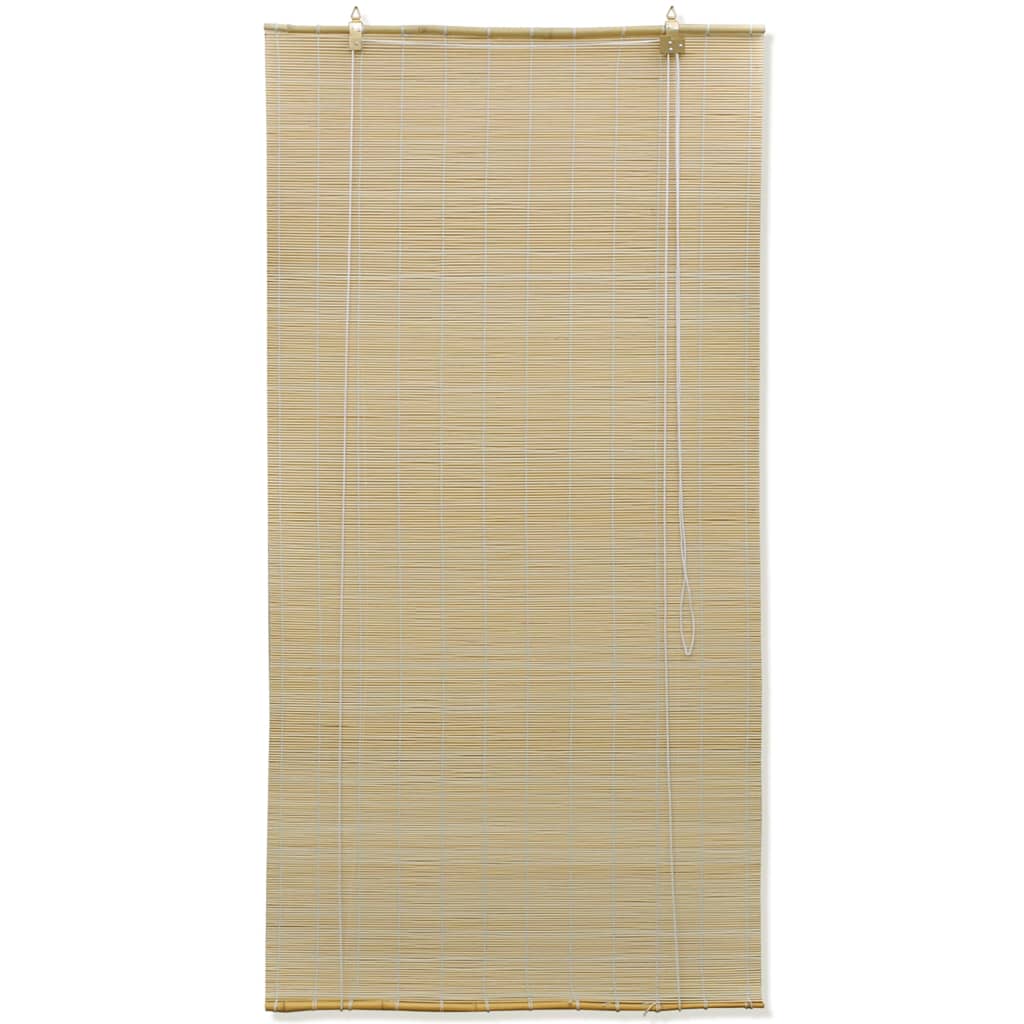 Vidaxl Roller Blind 150x160 cm Bamboo Natural