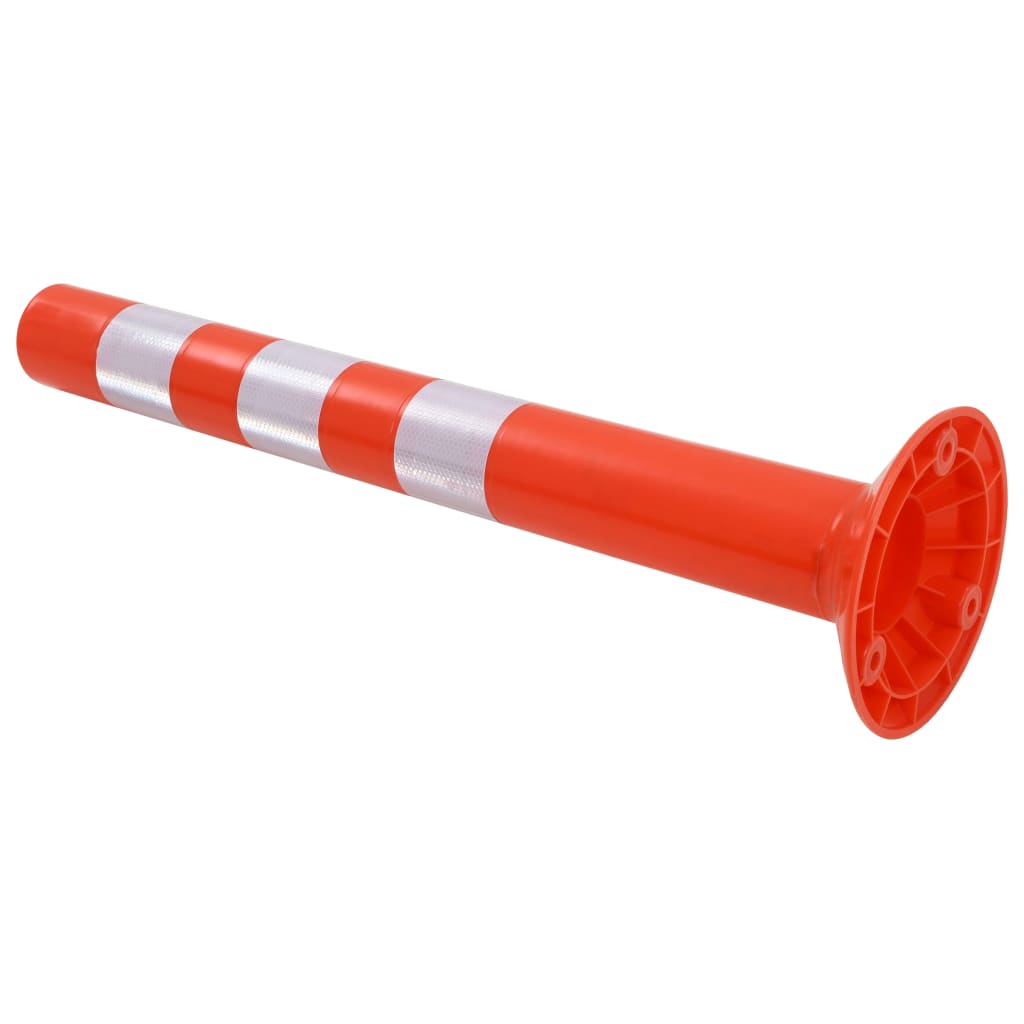 Vidaxl traffico pile 75 cm di plastica 2 m