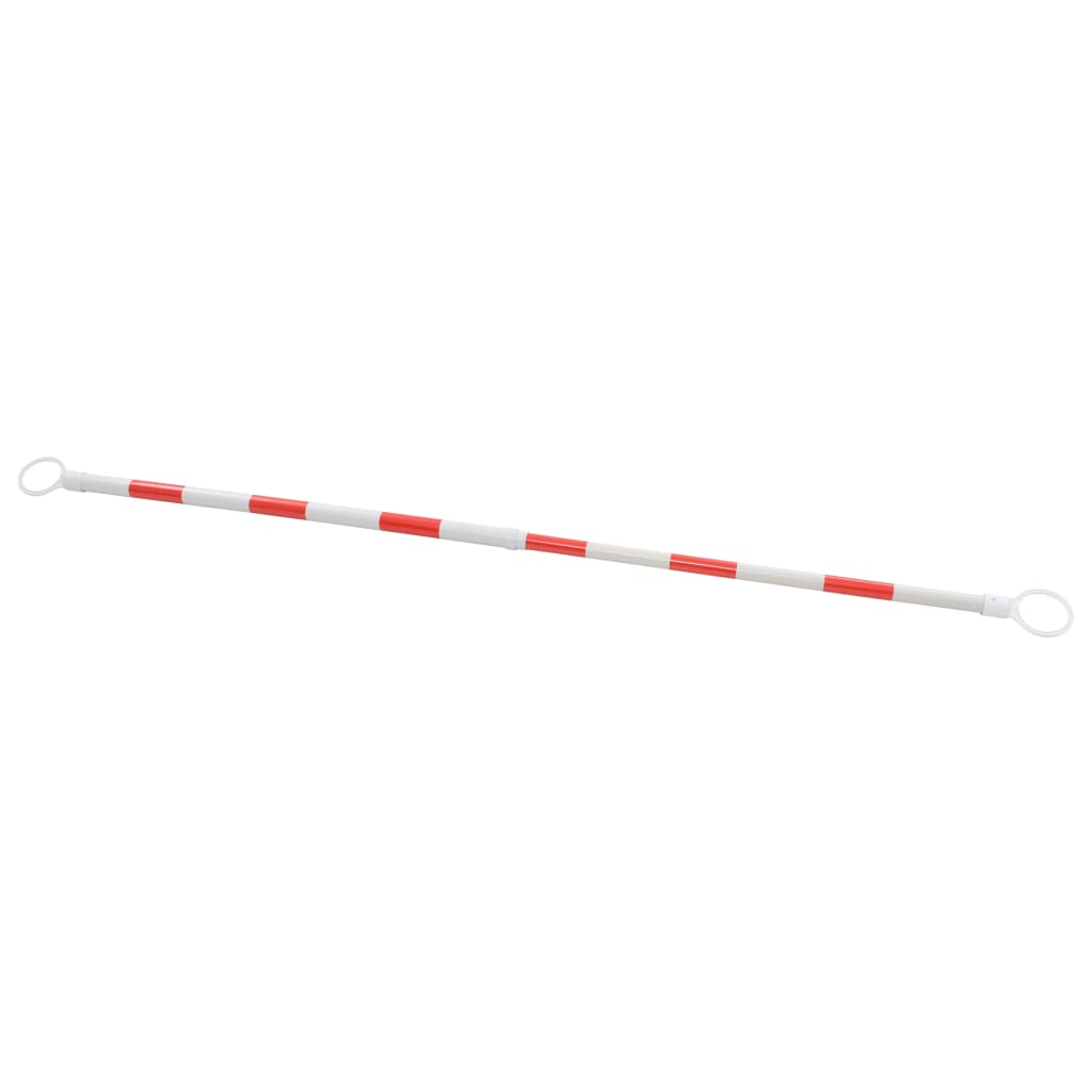 Vidaxl Pylon Rods Plegable 116-197 cm de plástico 2 STS