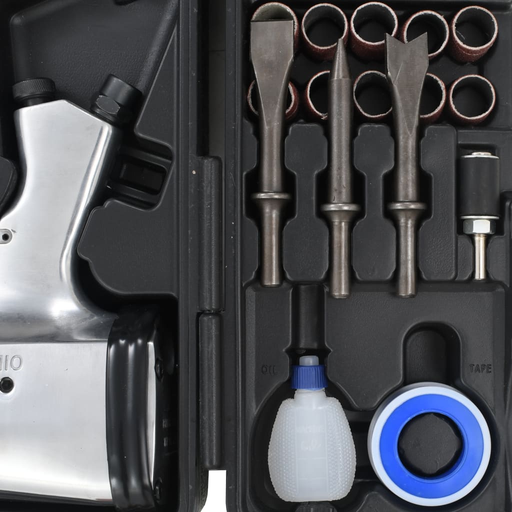 Set di strumenti pneumatici Vidaxl 70 pezzi