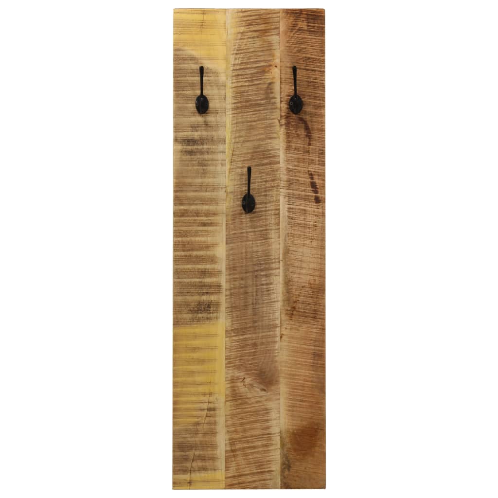 Vidaxl Wall Hood Stells 2 ST 36x110x3 CM Madera de mango sólido