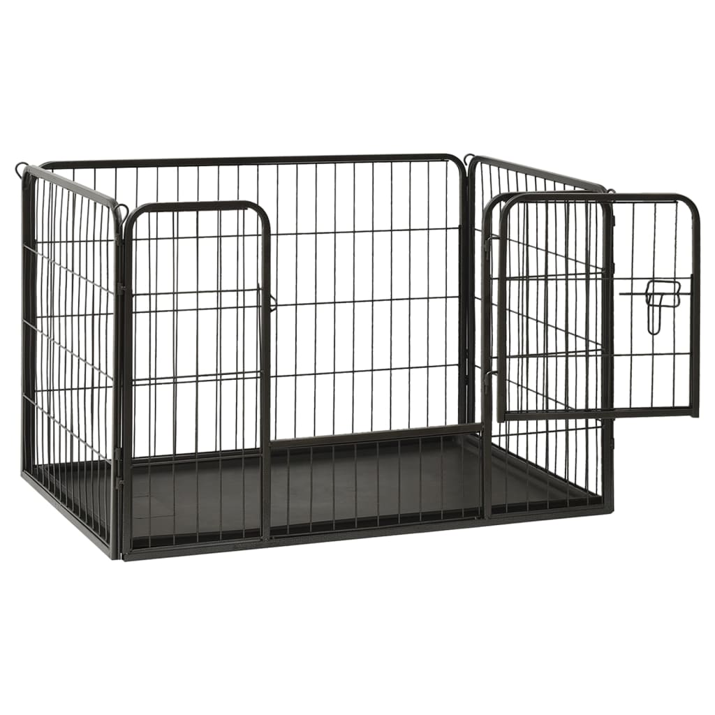 Vidaxl Puppyren 91.5x59x61 cm de acero
