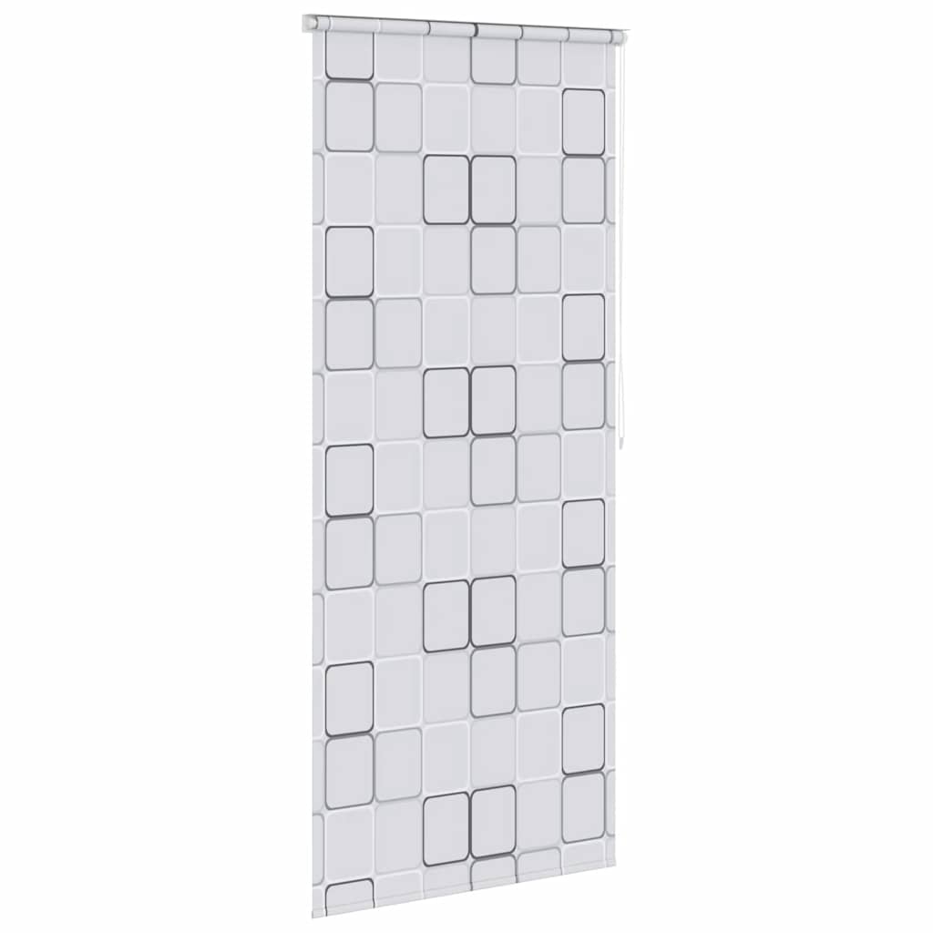 Vidaxl rullo cieco per doccia 100x240 cm quadrati