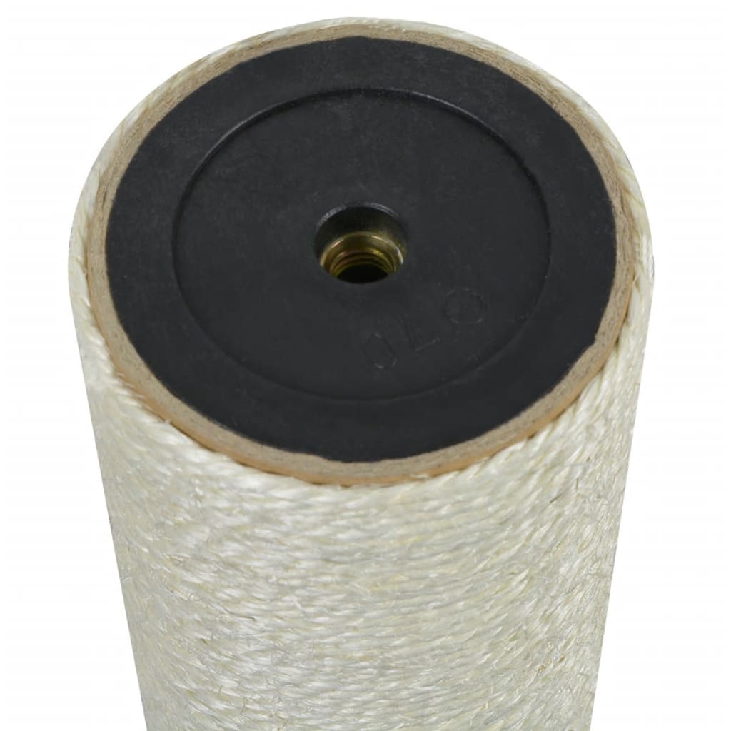 Vidaxl Cat Rastreing Post 8x40 cm 10 mm beige
