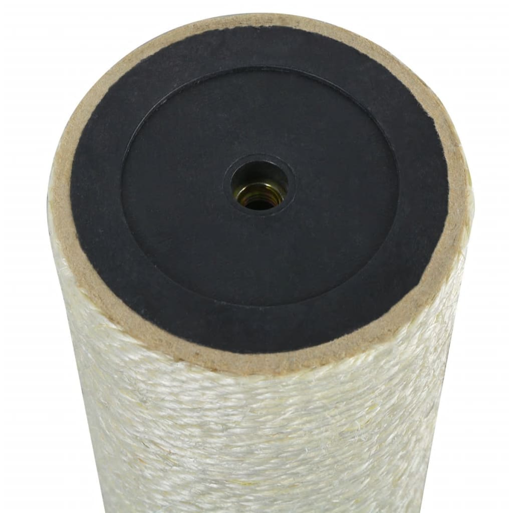 Vidaxl Cat Rastreing Post 8x15 cm 8 mm beige