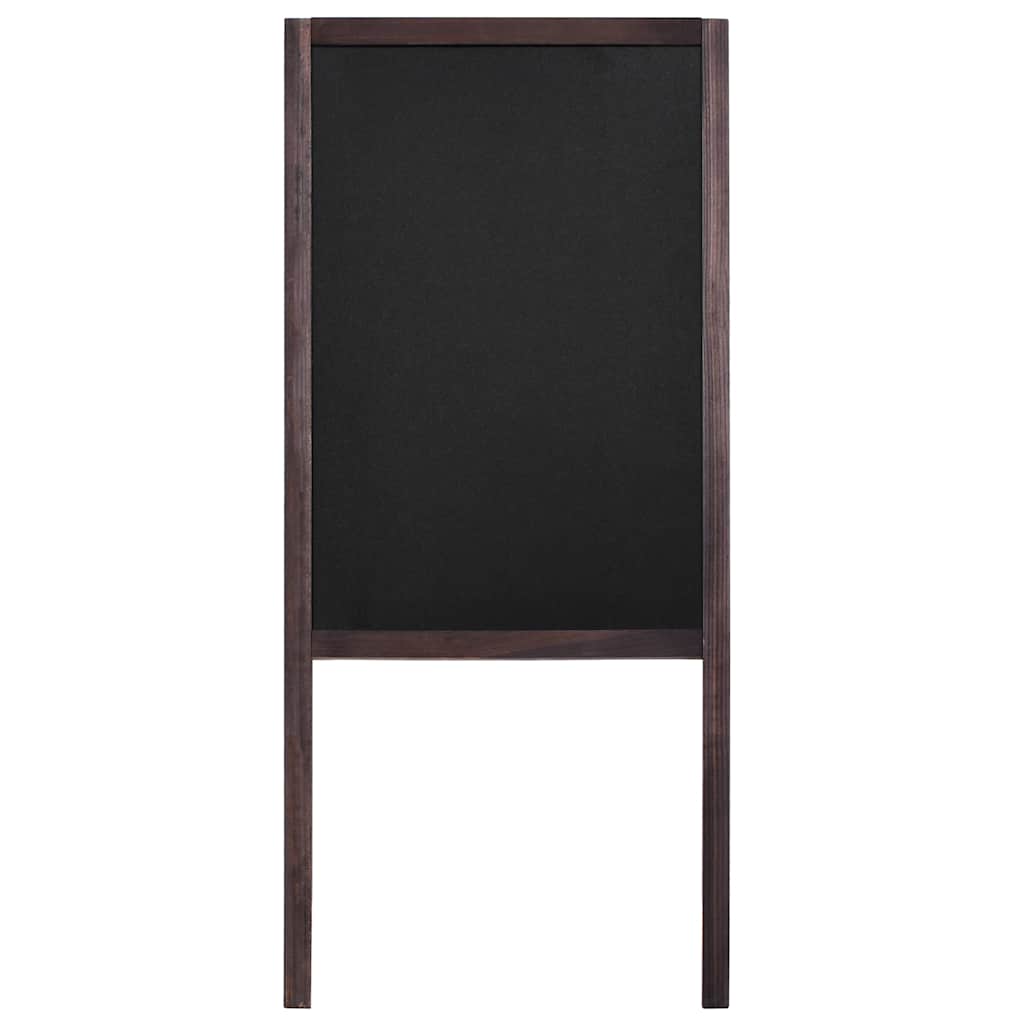 Vidaxl pizarra de doble lado de 40x60 cm de madera de cedro de 40x60 cm