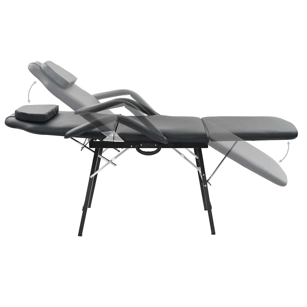 Vidaxl Treatment Chair per il viso 185x78x76 cm in pelle artificiale
