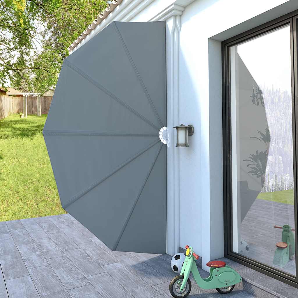 Paravento pieghevole Vidaxx 200 cm grigio
