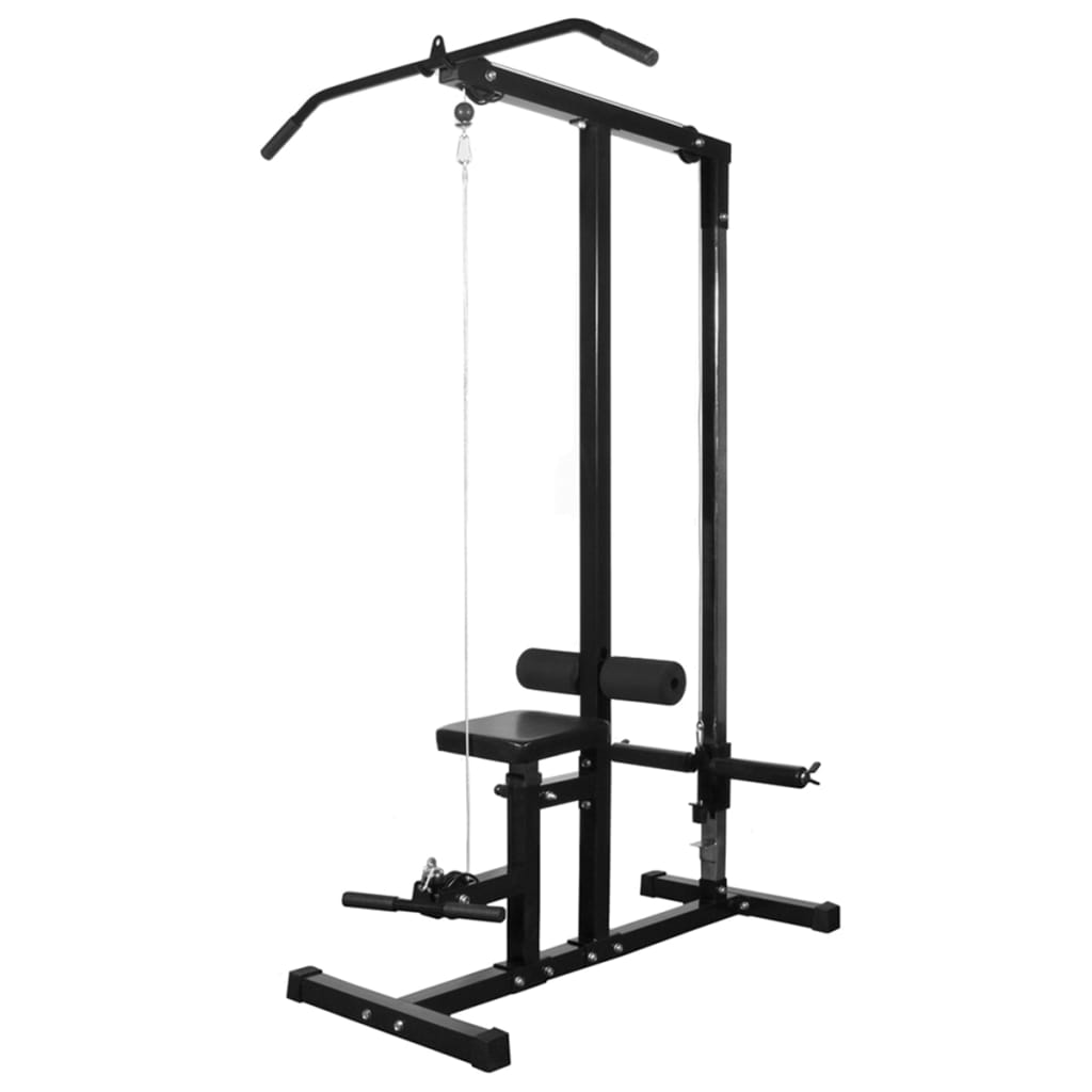 Vidaxl Power Tower con halter set 30.5 kg