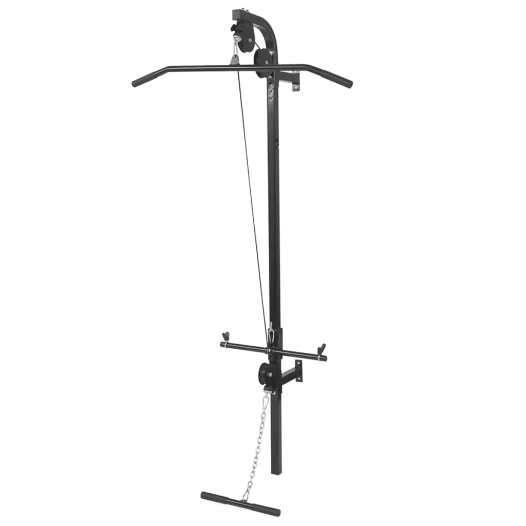 Vidaxl Power Tower para la pared con mancuernas 30.5 kg