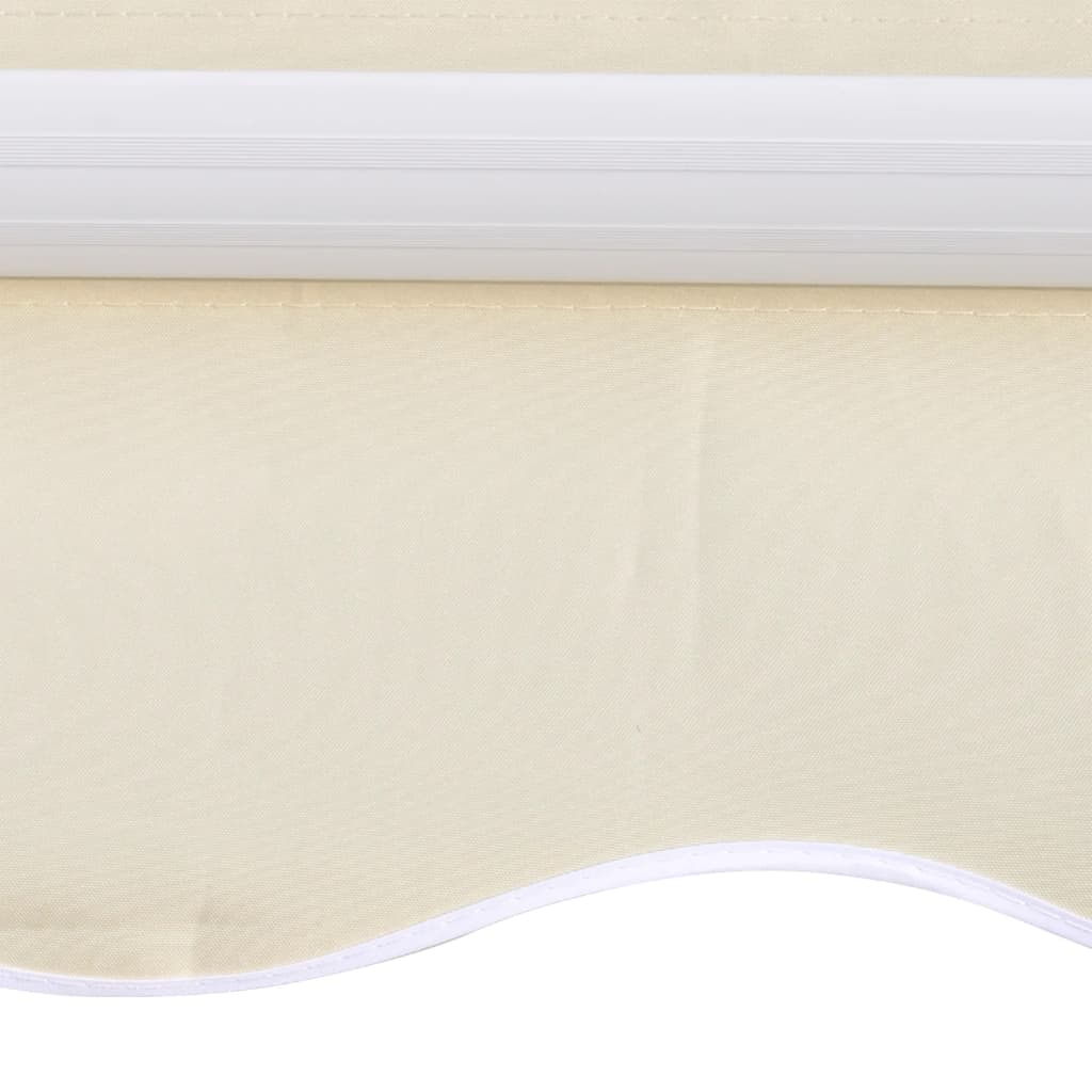 Vidaxl Laifeldoek 350x250 cm de lona crema