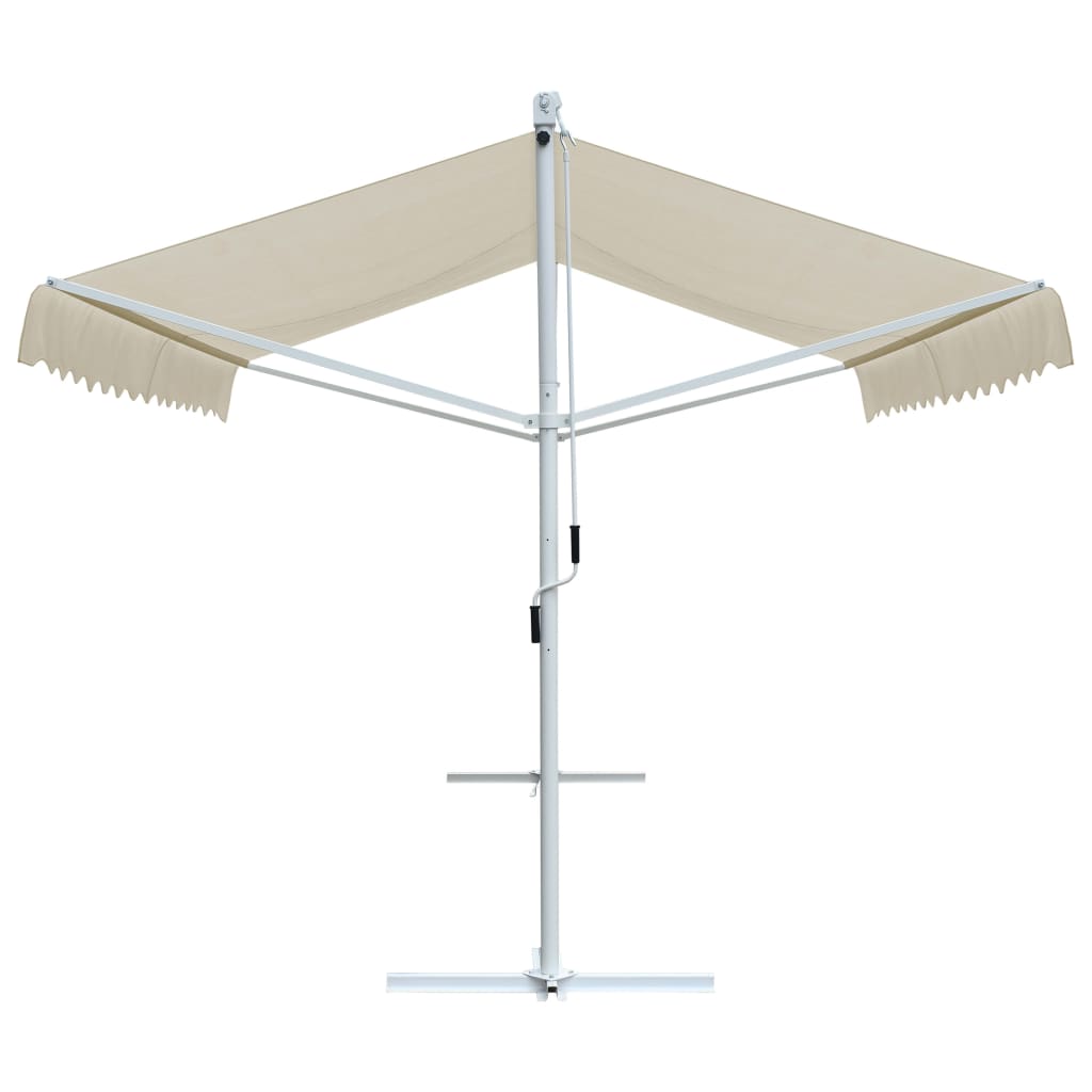 Vidaxl Luifel separada 4x3 m Cream