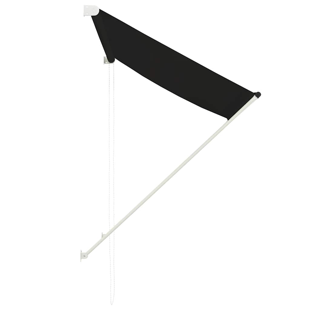 Vidaxl Luifel estendibile da 150x150 cm antracite