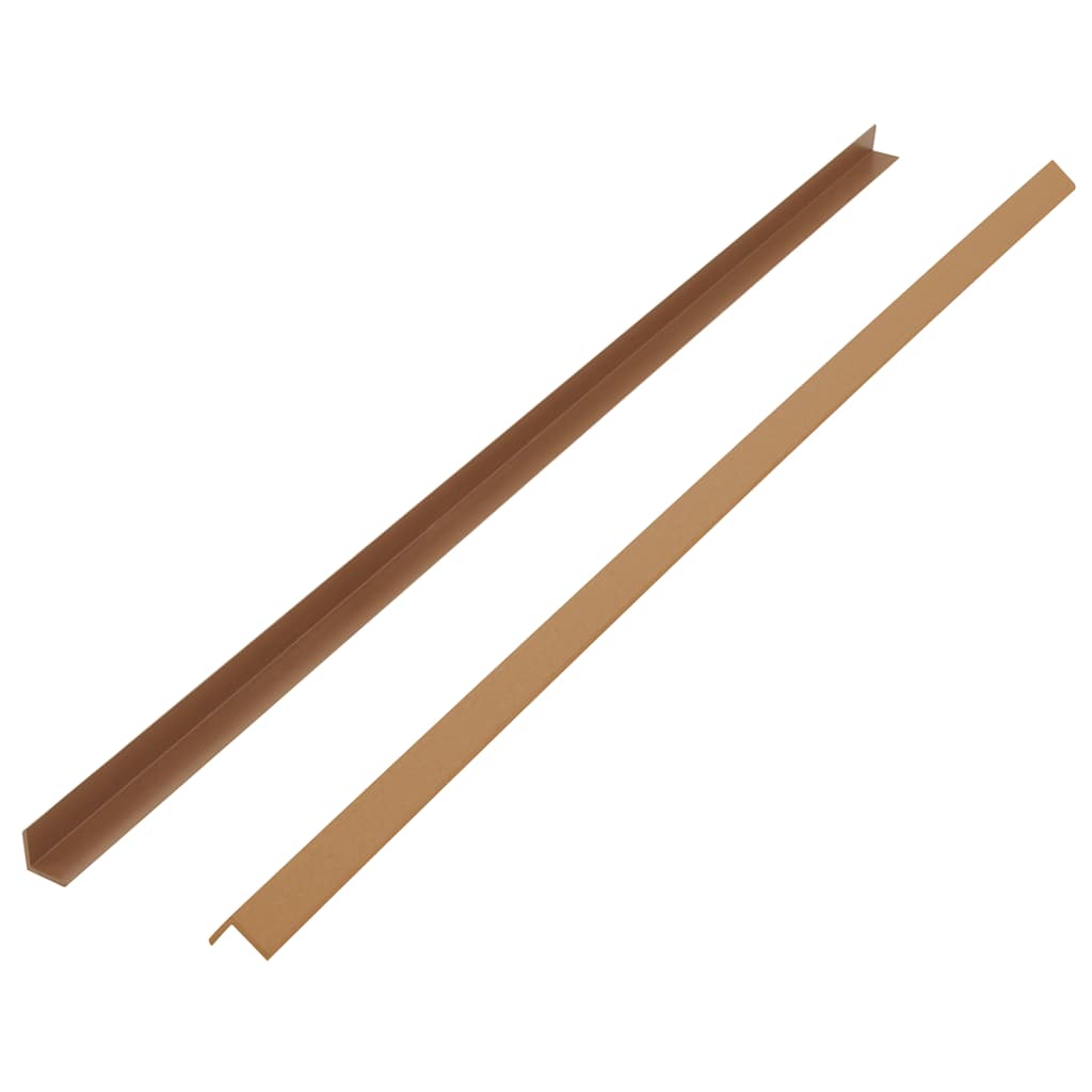 Vidaxl terras hoekplinten 5 st 170 cm hkc teakkleurig