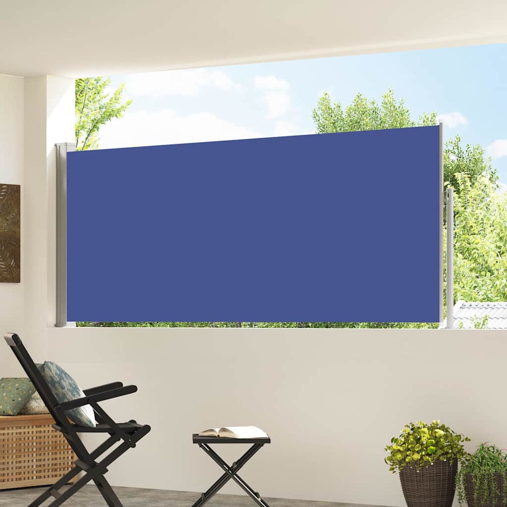 Parabrisas Vidaxl extensible 120x300 cm azul