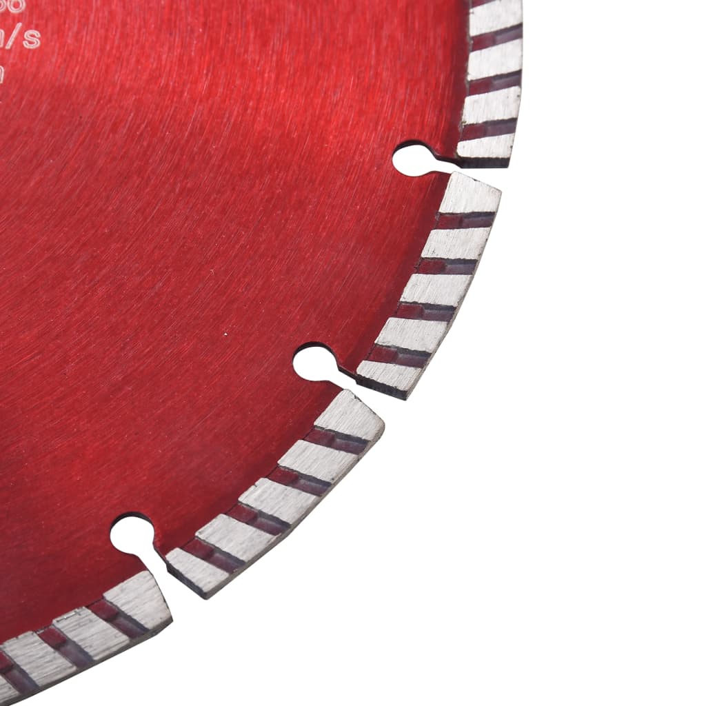 Vidaxl Diamond Saw Blade con turbo da 300 mm in acciaio