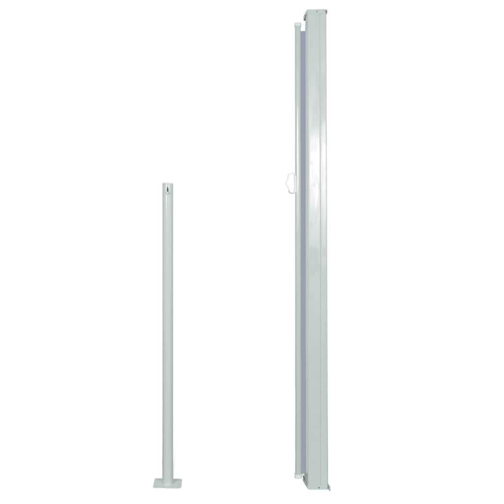 Parabrisas Vidaxl extensible 160x500 cm gris