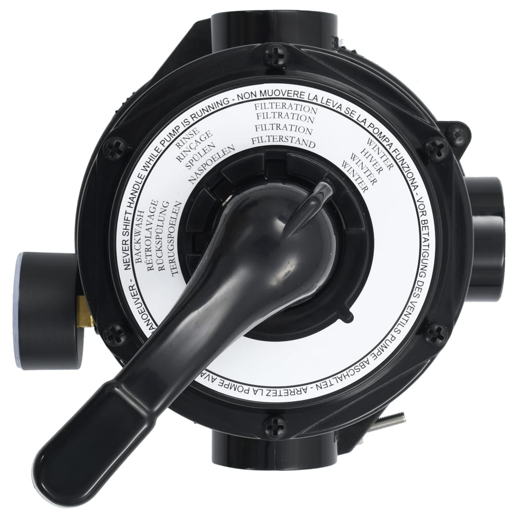 Válvula de mótillo de Vidaxl para filtro de arena de 4 vías 1.5 ABS