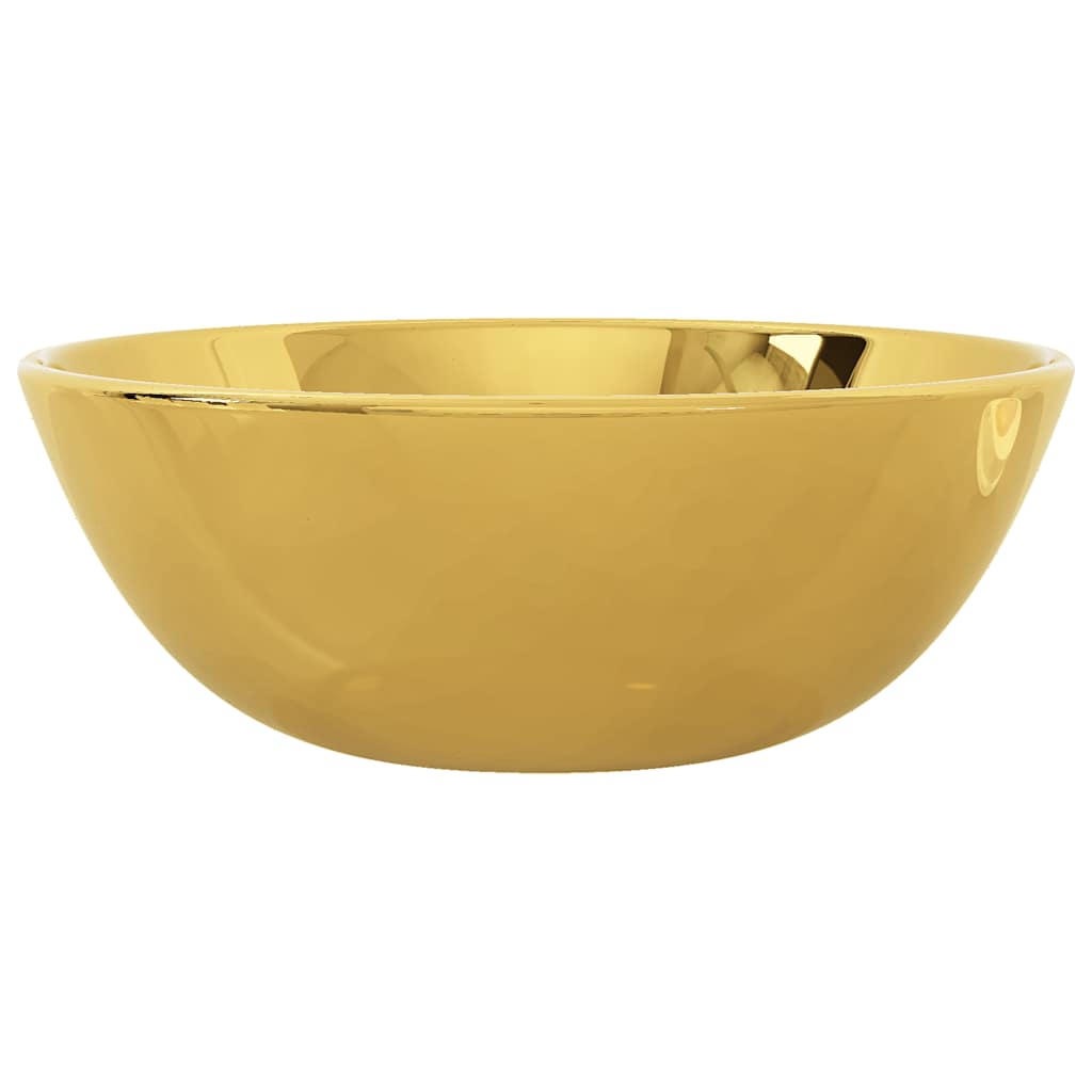 Vidaxl Washbasin 28x10 cm Ceramic Oro colorato