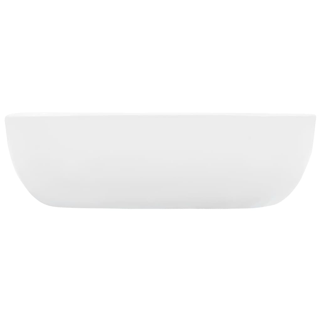 Vidaxl Washbasin 45.5x32x13 cm de cerámica blanca
