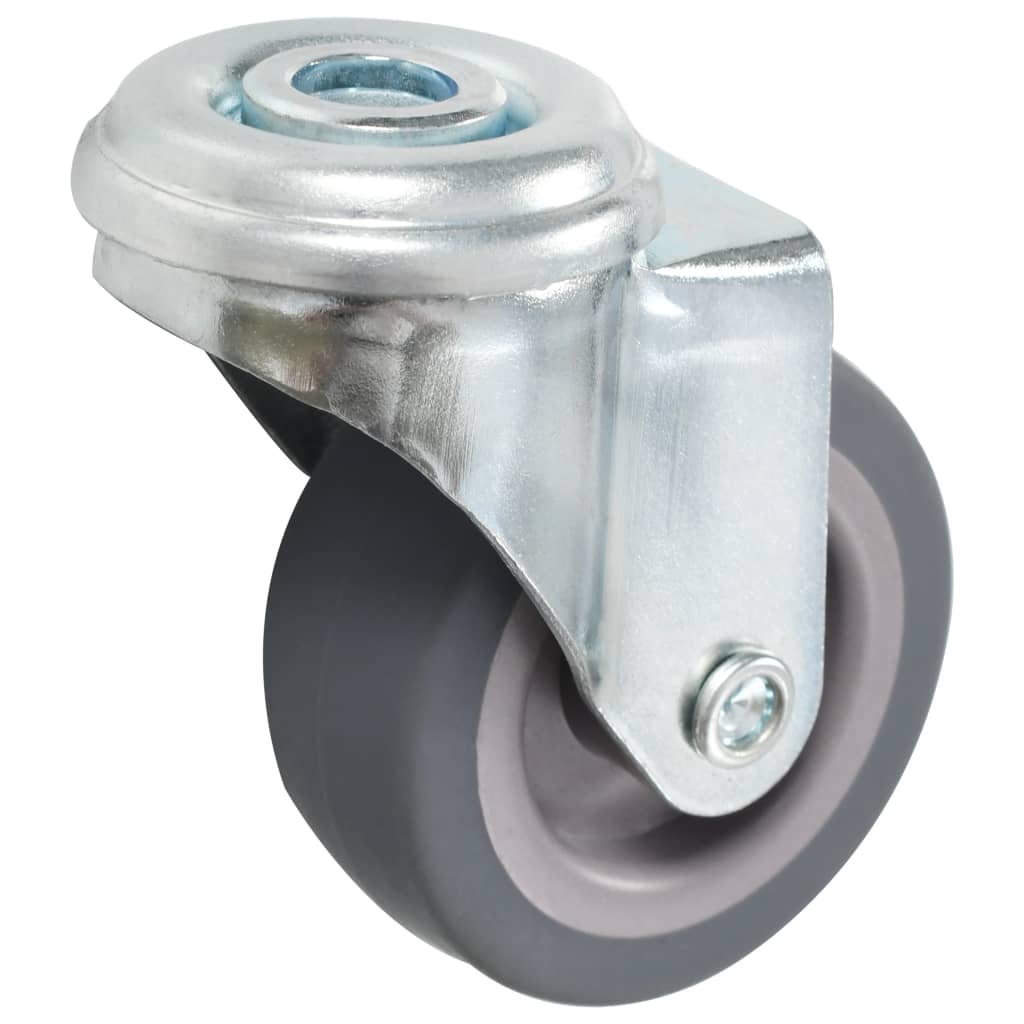 Ruote girevoli Vidaxl con fori per bulloni 4 ST 50 mm