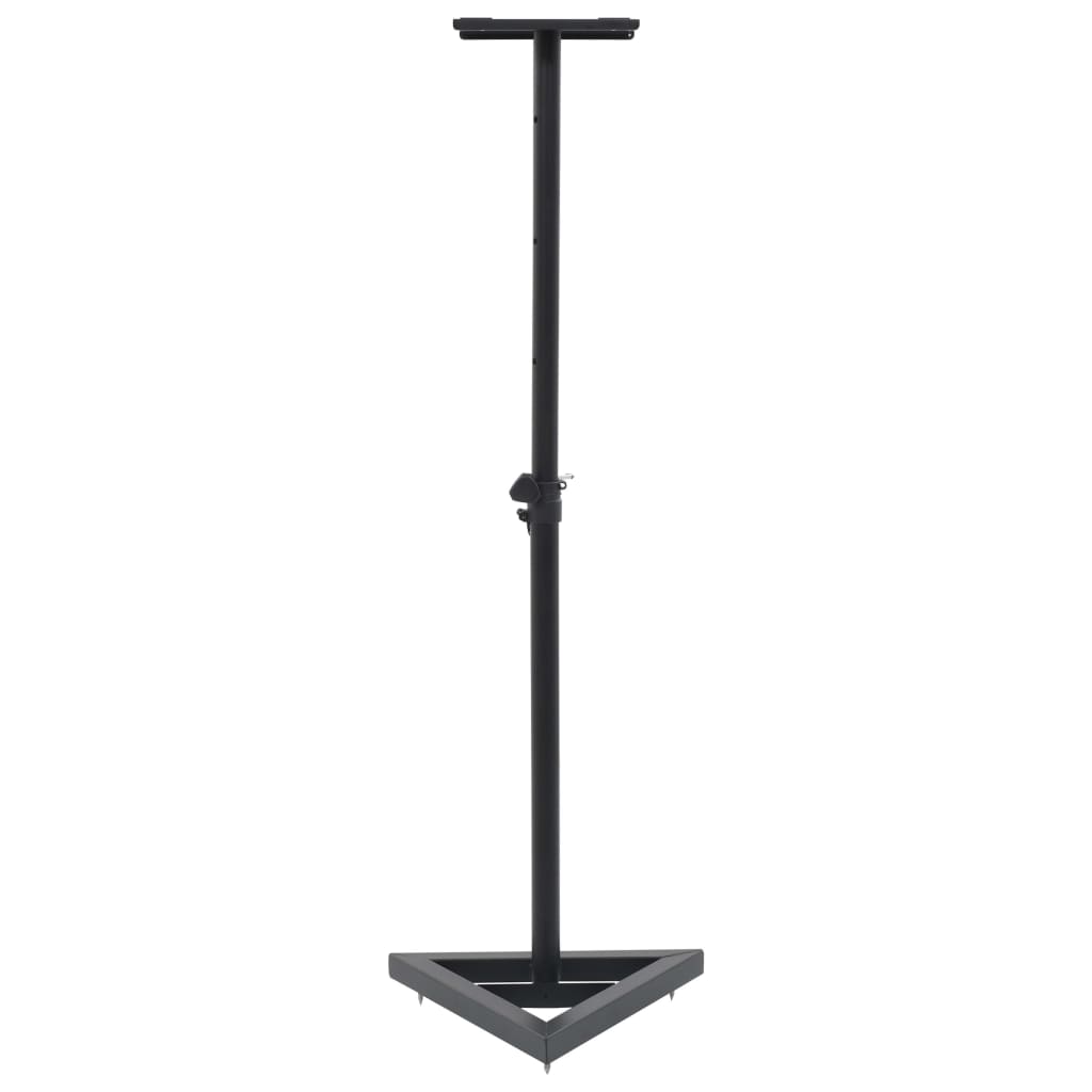 Vidaxl Monitor Stilder Stander 2 st de acero negro