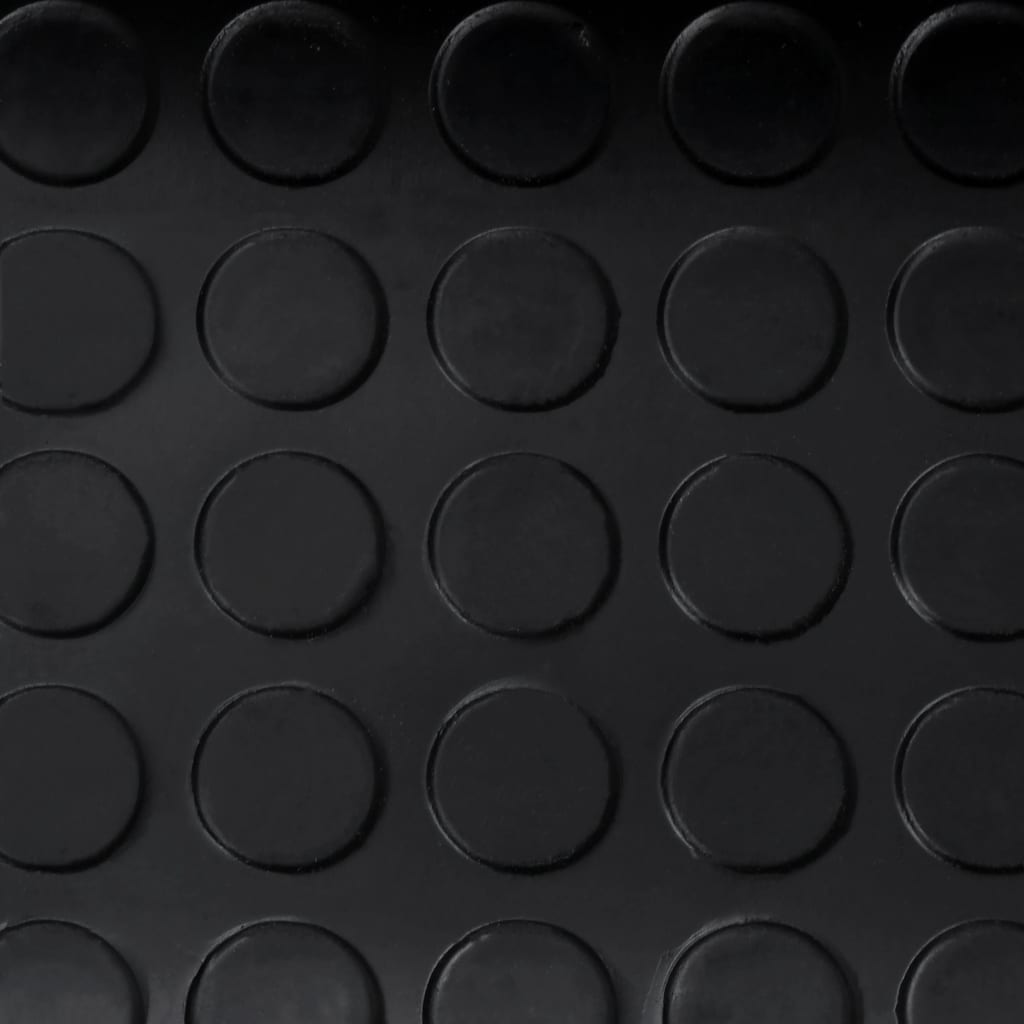 Vidaxl Mat de piso Anti-Slip 3 mm 1.5x4 M Dot de goma