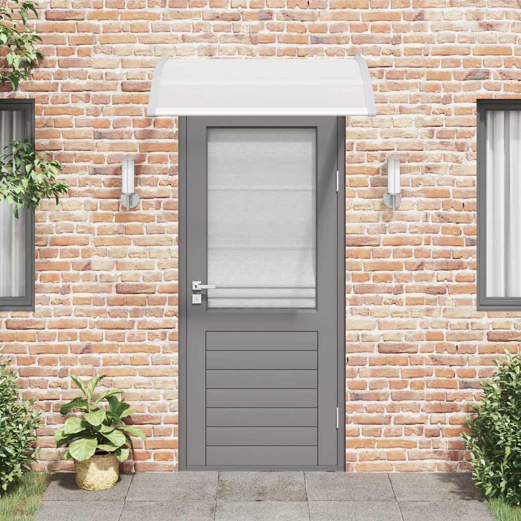 Vidaxl Port Canopy 120x100 cm PC grigio