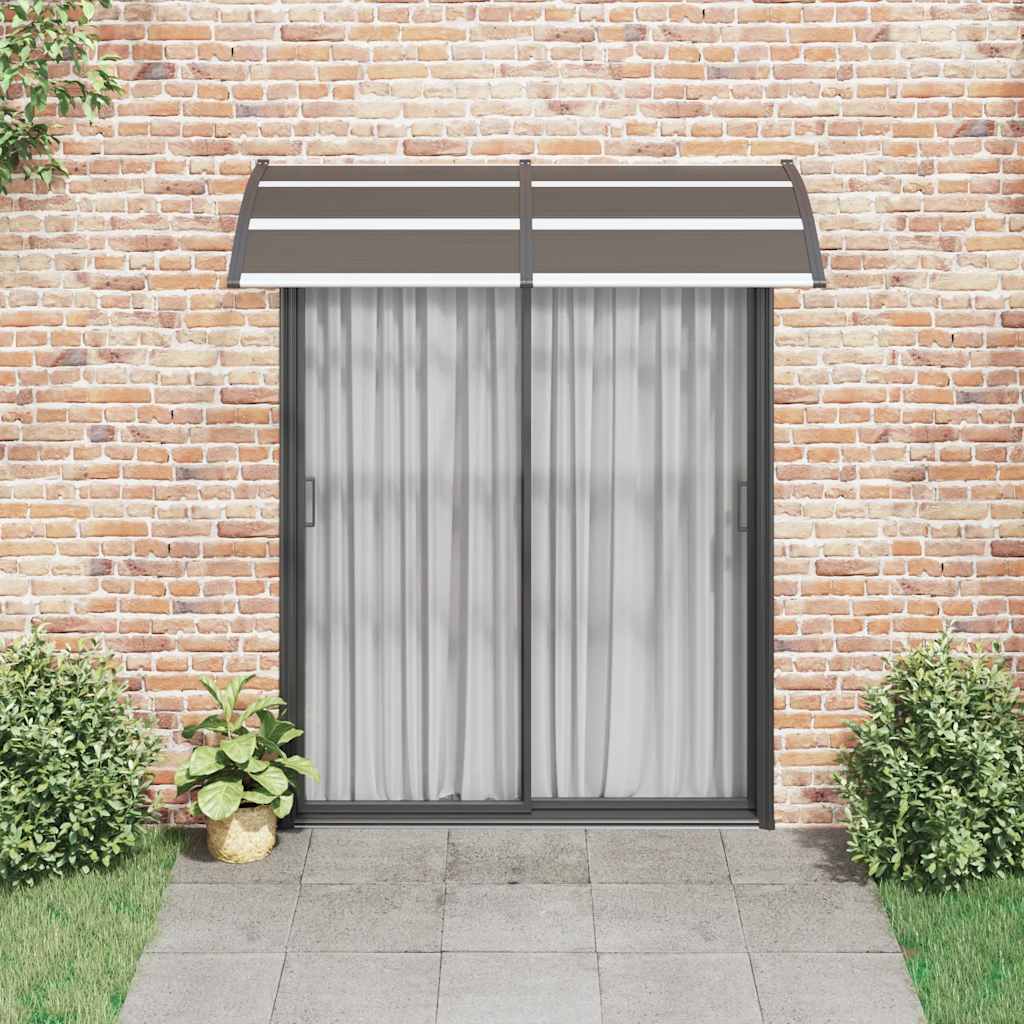 Vidaxl Port Canopy 200x100 cm PC nero