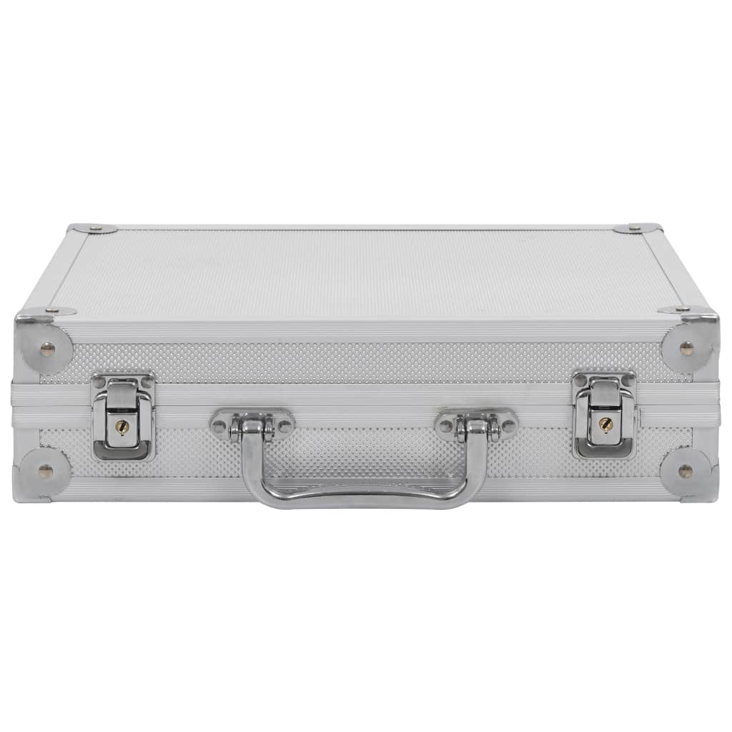 Vidaxl Wapenkoffer Alluminio Silver Colorato