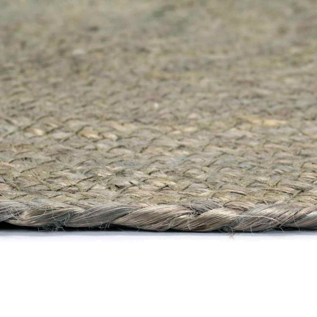 VIDAXL PLASCEMATS 4 STS rotondo 38 cm Grigio Plain