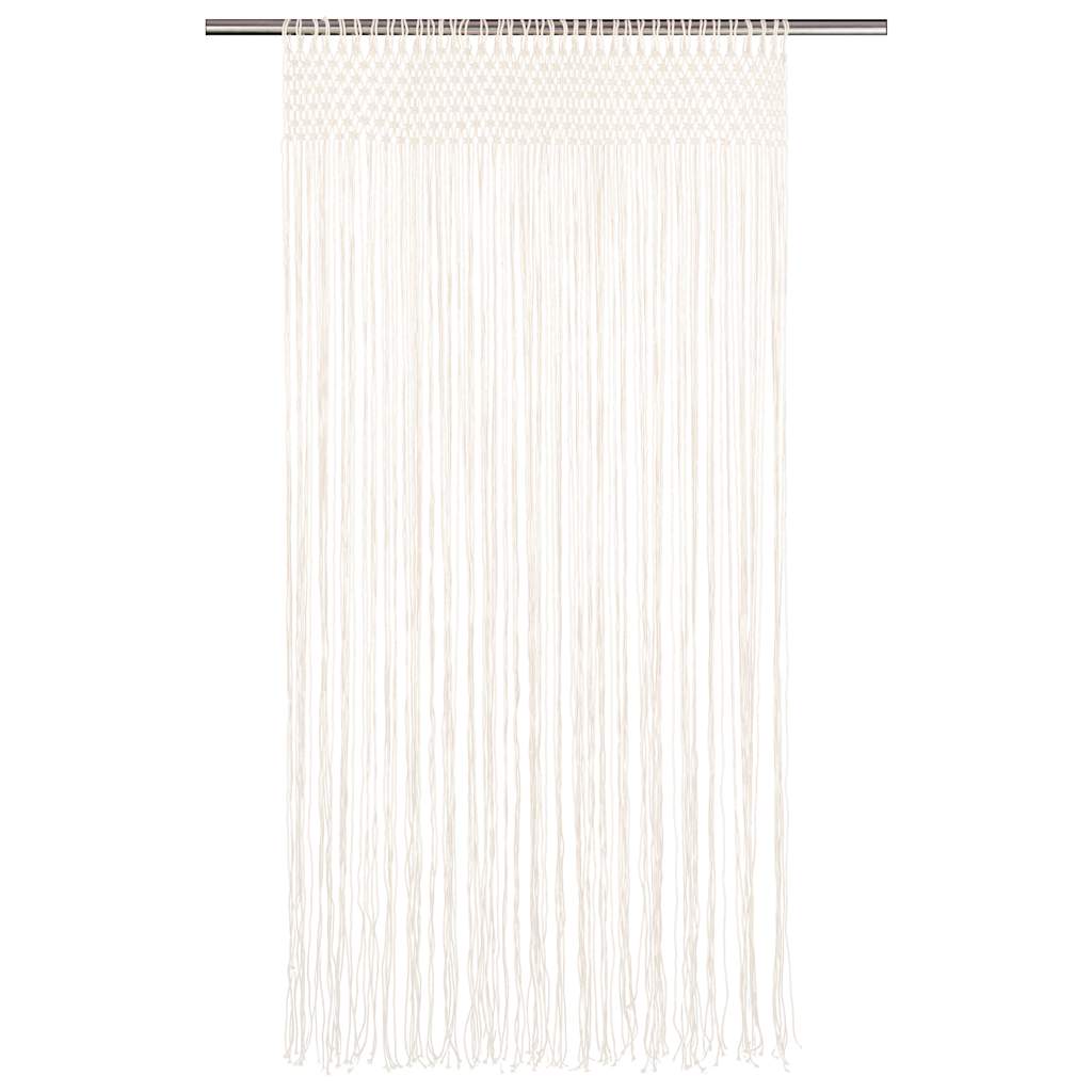 Cortina Vidaxl Macramé 140x240 cm de algodón