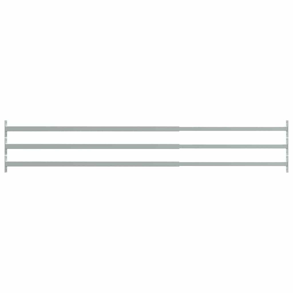 Vidaxl Barrièresangen ajustable 3 PC 710-1200 mm