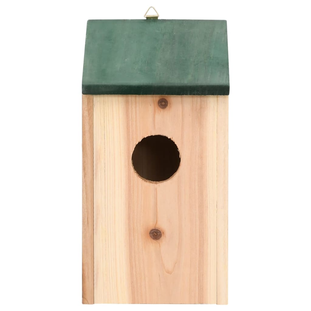 Vidaxl Bird Case 8 PCS 12x12x22 cm legno