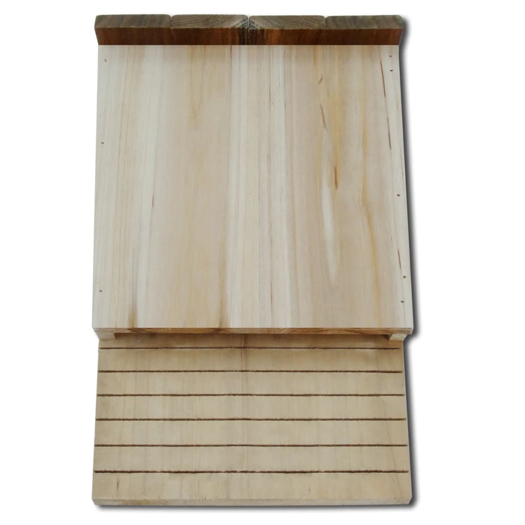 VIDAXL BAT ABBYS 4 PCS 22x12x34 cm legno